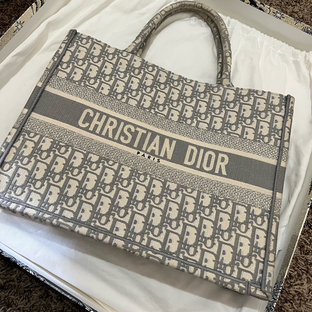 WOMENS DIOR BOOK TOTE